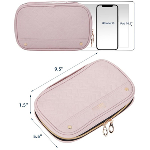 Organisateur de bijoux de voyage personnalisé avec logo OEM pour colliers, boucles d'oreilles, bagues et bracelets - Product Image 4