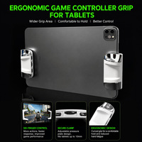 P1 Wireless Tablet Auto Shoot Game Controller Joystick 6 Jari Sensitif Klik Frekuensi Tinggi untuk Ponsel