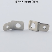 187-47 Plaque de connexion pour insert de soudage, bornier à fils de cuivre et câbles, connecteur de bornier commun 4.8