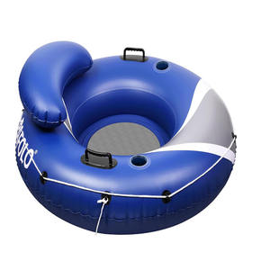 KLAND Bouée de rivière gonflable en PVC et tapis flottant pour adultes, capacité 100-500 kg, <5 passagers, pour la natation - Utilisation extérieure personnalisable - Product Image 5