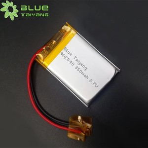 Batería de Litio Recargable Personalizada 402540, Batería de Polímero de Litio de 3.7v 350mah, Batería Lipo Recargable de 350v - Product Image 2