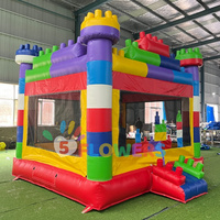 Bloc gonflable maison de rebond cavalier saut gonflable château videur adulte grand