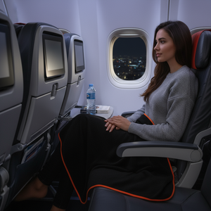 Coperta di Lusso Premium EASA CS 25 per Sicurezza Antincendio in Aereo, Morbido Plaid in Pile per Cabina di Prima Classe, Servizio di Bordo, Vendita all'Ingrosso - Product Image 3