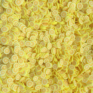 Muwu Hot Sale 5mm Kawaii <strong>Polymer</strong> <strong>Clay</strong> Orange <strong>Sliced</strong> <strong>Fruit</strong> For <strong>Nail</strong> <strong>Art</strong> Decoration - Product Image 1