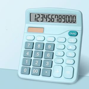 Calculatrice de bureau personnalisée avec logo, 12 chiffres, double alimentation, pour étudiants, solaire et numérique - Product Image 3