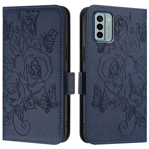 Étui en cuir Book Flip pour Nokia G22/G11/G21, étui pour carte <span class=keywords><strong>de</strong></span> crédit Nokia C02/12/C22 design rose - Product Image 5