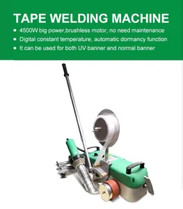 Tina TOP4500 PVC Heat Sealer Hem Welder Tarpaulin Canvas Tent TPO Welding Machine