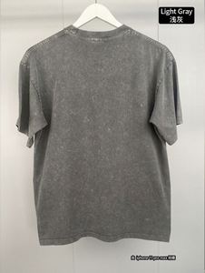 ออกแบบเสื้อยืดคอตตอนหนานุ่มพิเศษสำหรับผู้ชาย ปักลายแบบดิสเทรส สไตล์วินเทจ ขนาดโอเวอร์ไซส์ 250 กรัม เสื้อยืดเปล่าสำหรับผู้ชาย ออกแบบได้เอง - Product Image 4