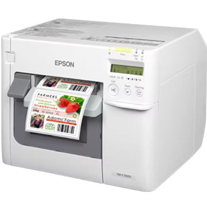 TM-C3520/EPSO N 4-inch Industrial Full-color Desktop Label Printer for Health Care/food/beverage CW-C3520 Is Available in Stock