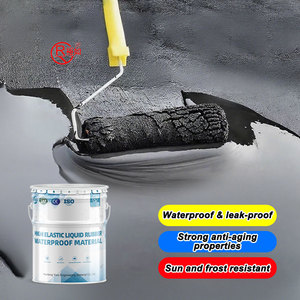 Yuru Haute Qualité Mur Extérieur Liquide Peinture Non Durci En Caoutchouc Bitume Revêtement Imperméable pour Béton - Product Image 3