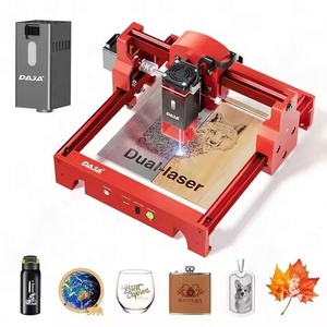 Venta al por mayor DAJA A7 5W DIY portátil Mini grabador láser CNC Metal cuero madera vidrio plástico Pape máquina de grabado láser - Product Image 6