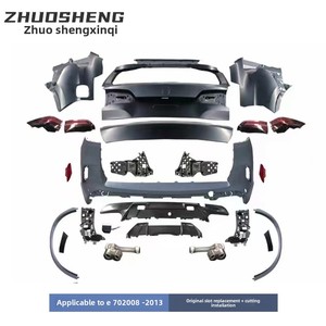 Para Modelos E70 y 18, Parachoques Delanteros y Traseros para Autos, Faros Delanteros, Luces Traseras, Capó con Marco Grande ZS-18X5MF95 - Product Image 2