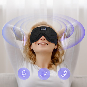 Antifaz Musical Inalámbrico Bluetooth 5.4 con Material Transpirable, Auriculares 3D <span class=keywords><strong>para</strong></span> <span class=keywords><strong>Dormir</strong></span> y Tomar Siestas - Product Image 6