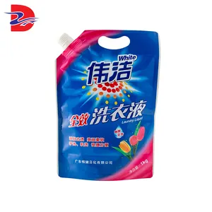 Loại Tốt Nhất Của 16 Oz Pp Đứng Lên Pouch Hàng Ngày Hóa Chất Tẩy Rửa Túi Bao Bì Nhựa