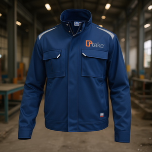 Chaqueta Regular Azul Talla XS, Ropa de Trabajo, Ropa de Seguridad - Product Image 3