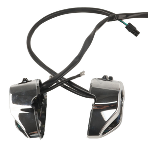 สวิตช์ไฟเลี้ยวรถจักรยานยนต์ ปุ่มควบคุมแฮนด์รถ ปุ่มสวิตช์ไฟหน้า สำหรับ <span class=keywords><strong>Vespa</strong></span> <span class=keywords><strong>Sprint</strong></span> Primavera <span class=keywords><strong>150</strong></span> LX150 24 25 อะไหล่ - Product Image 3