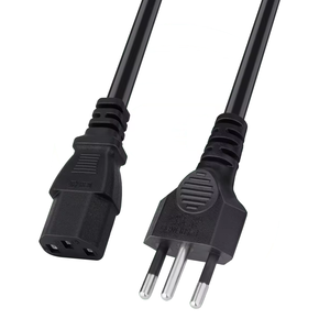 6ft 1,8 m Original Suiza Brasil Suiza enchufe <span class=keywords><strong>Cable</strong></span> de alimentación de CA para HP <span class=keywords><strong>Dell</strong></span> Lenovo Asus Laptop adaptador cargador <span class=keywords><strong>Monitor</strong></span> - Product Image 1