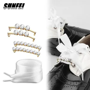 Sunfi שטוח אופנה יוקרה סרט שרוכים טיפ shoelace מגהצן סרט סרט מגהצן מנופח שרוכים שטוח