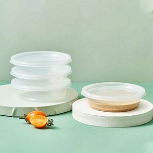 Gobelets alimentaires en gros de 8 oz et 12 oz avec logo personnalisé OEM, inviolables et sécurisés, pour soupes et préparation de repas - Product Image 5