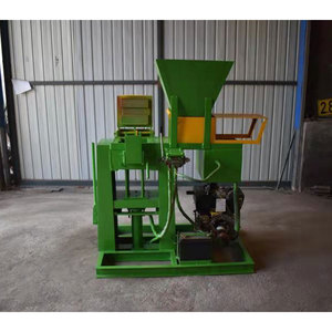 Macchinario per la Produzione di Mattoni Piccoli YJ a Prezzo di Fabbrica, Macchina ECO BRB con Motore Diesel per Mattoni in Argilla Autobloccanti in Vendita in Tanzania - Product Image 2