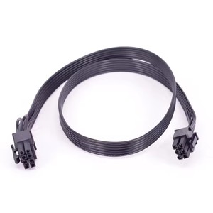 สายไฟ PCI-e 6 พิน ต่อ 2 พอร์ต 6+2 พิน 8 พิน สำหรับ Cooler Master Silent Pro <span class=keywords><strong>M1000</strong></span> M850 M700 M600 Modular - Product Image 4