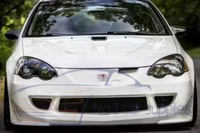 Capot léger en fibre de carbone JDM pour DC5/Integra 5 RSX, conception ventilée