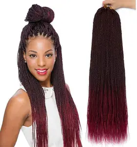 Crochet Senegalese Twist Braids Hair Small Senegalese Twists Crochet Hair Micro Long Twist Crochet Braids For Black Women
