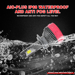 CAR-REFINE F180 H7 360W 12V 20000LM 6000K Système d'éclairage LED pour phares de voiture H1/H11/9005/9006/9012 <span class=keywords><strong>Ampoule</strong></span> de phare LED OEM ODM - Product Image 4