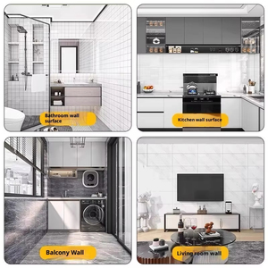 Papel Tapiz Autoadhesivo de PVC 3D para un Salón Lujoso - Papel Tapiz Mural con un Patrón de Mármol Realista de Instalación Instantánea - Product Image 3