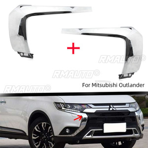 Moldura Cromada para Parachoques Delantero de Mitsubishi Outlander Sport RVR ASX 2016-2020, Tira Decorativa Inferior, Media y Superior, Izquierda y Derecha, para Faros Antiniebla - Product Image 3