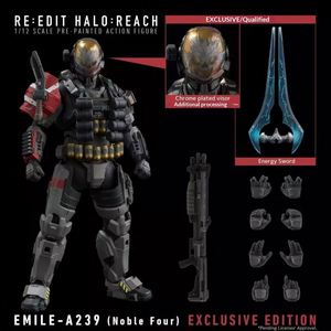 <span class=keywords><strong>Sentinel</strong></span> 360 Halo Zhiyuanxing Emir A239 No. Figura de Acción Articulada de PVC Edición Deluxe 4, Escala 1:12 - Product Image 2