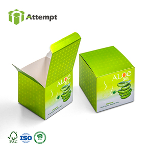 Boîtes d'emballage cosmétiques en papier gaufré vibrant avec doublure en éponge pour soins de la peau, <span class=keywords><strong>gel</strong></span> d'<span class=keywords><strong>aloe</strong></span> <span class=keywords><strong>vera</strong></span>, crème pour le visage - Product Image 1