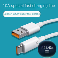 Kabel pengisian daya Cepat USB a ke C, pengisian daya Super cepat 10A, bahan luar biasa, lebih menyenangkan untuk digunakan