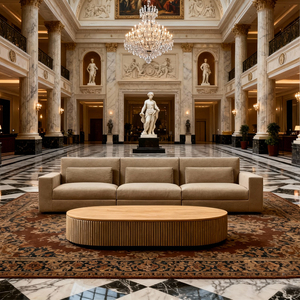Casa di lusso soggiorno divano Set Villa confortevole soggiorno mobili appartamento Lobby divano letto Hotel moderno Hotel divano letto - Product Image 3
