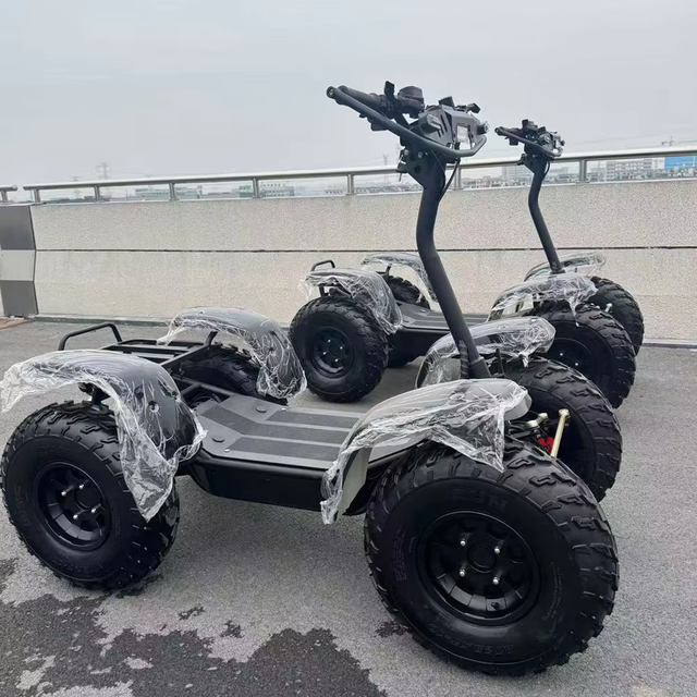 4 Wheels Electric Scooters 60v 4 Motor Off Road Tire Motors Mobility Scooter Four Wheel Electric Scooter