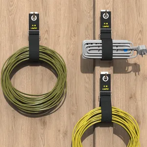 Heavy Duty Lanyard Velcroes Hanging Storage Straps Hook and Loop Straps Garage Extension Cord Reusable Cable Tie