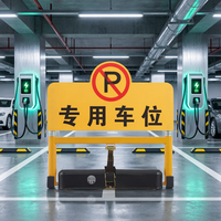 Bloqueador de Estacionamiento Automático con Control Remoto, Protección para Estacionamiento Privado, Barrera con Control Remoto de 50m