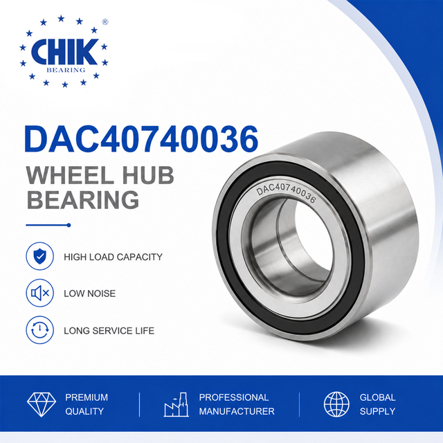 DAC40740036 40BW15A Bearing 40x74x36 mm Wheel Hub Bearing 40BWD15A Double Row Angular Contact Ball Bearing
