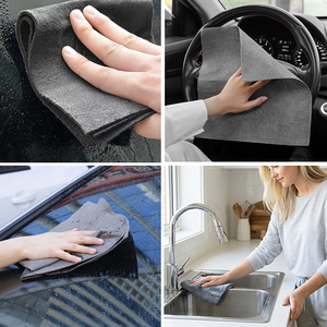 Paños de Limpieza Mágicos para Baño, Paños de Microfibra al por Mayor, Paño de Limpieza de Alta Eficiencia sin Rastro para Cocina, Auto, Vidrio - Product Image 3