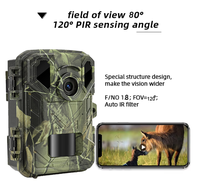 NOUVELLE Mini Caméra de Surveillance 4K 48MP avec Connexion Point & WiFi, Contrôle par APP, Caméra de Chasse sans Fil 940nm, Caméra Vidéo Miniature Discrète