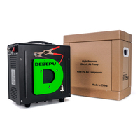Kompresor Tangki Scuba Otomatis US Stock DEDEPU 4500Psi 30Mpa PCP dengan Konverter Terintegrasi dan Filter Air-Oli