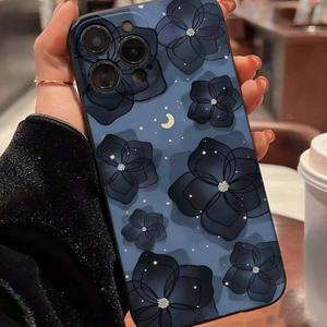 Custodia per telefono cellulare TPU in Silicone con stampa a bordo diritto con inchiostro artistico per Iphone 7 8 X Xr Xs 11 12 13 14 15 16 17 Pro Max - Product Image 4