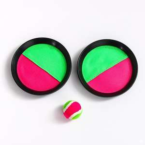 Set di giochi per piscina da spiaggia in plastica giocattolo sportivo estivo <span class=keywords><strong>Velcro</strong></span> palline appiccicose Set di gioco con 2 pagaie - Product Image 6