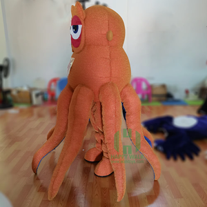 Directo de fábrica personalizado Unisex XL adulto <span class=keywords><strong>pulpo</strong></span> mascota <span class=keywords><strong>disfraz</strong></span> hecho de felpa Polyfoam EVA Fiesta <span class=keywords><strong>infantil</strong></span> Festival uso festivo - Product Image 2