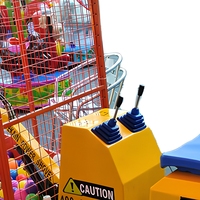 VEKAIN Mini-Excavatrice Électrique pour Enfants, Grand Modèle d'Équipement de Divertissement Extérieur, avec Fonction de Pêche aux Balles