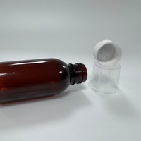 Bouteille vide complète de 80 ml et 90 ml la plus vendue avec étiquettes, boîtes, bouchons CRC avec anneaux et manuels d'utilisation
