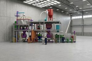 Machine d'extrusion automatique à double vis pour aliments pour poissons, équipement de production de granulés flottants SLG135 4-6TPH, <span class=keywords><strong>prix</strong></span> compétitif - Product Image 5
