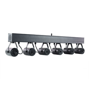 Casamento Evento Mesa Lobby 6*10w COB Branco Quente 2700K com Filtro de Geada Removível Estágio Tingimento 60W <span class=keywords><strong>Led</strong></span> Holofotes Bar - Product Image 2