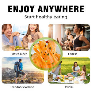 Pâtes Shirataki sans gluten Keto Friendly Régime sain Aliments pour diabétiques Konjac Rhume Nouilles LIangpi - Product Image 5