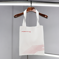 Nuevo bolso de lona blanco grande al por mayor, bolso de compras de hombro cómodo para regalo, de proveedores de China
